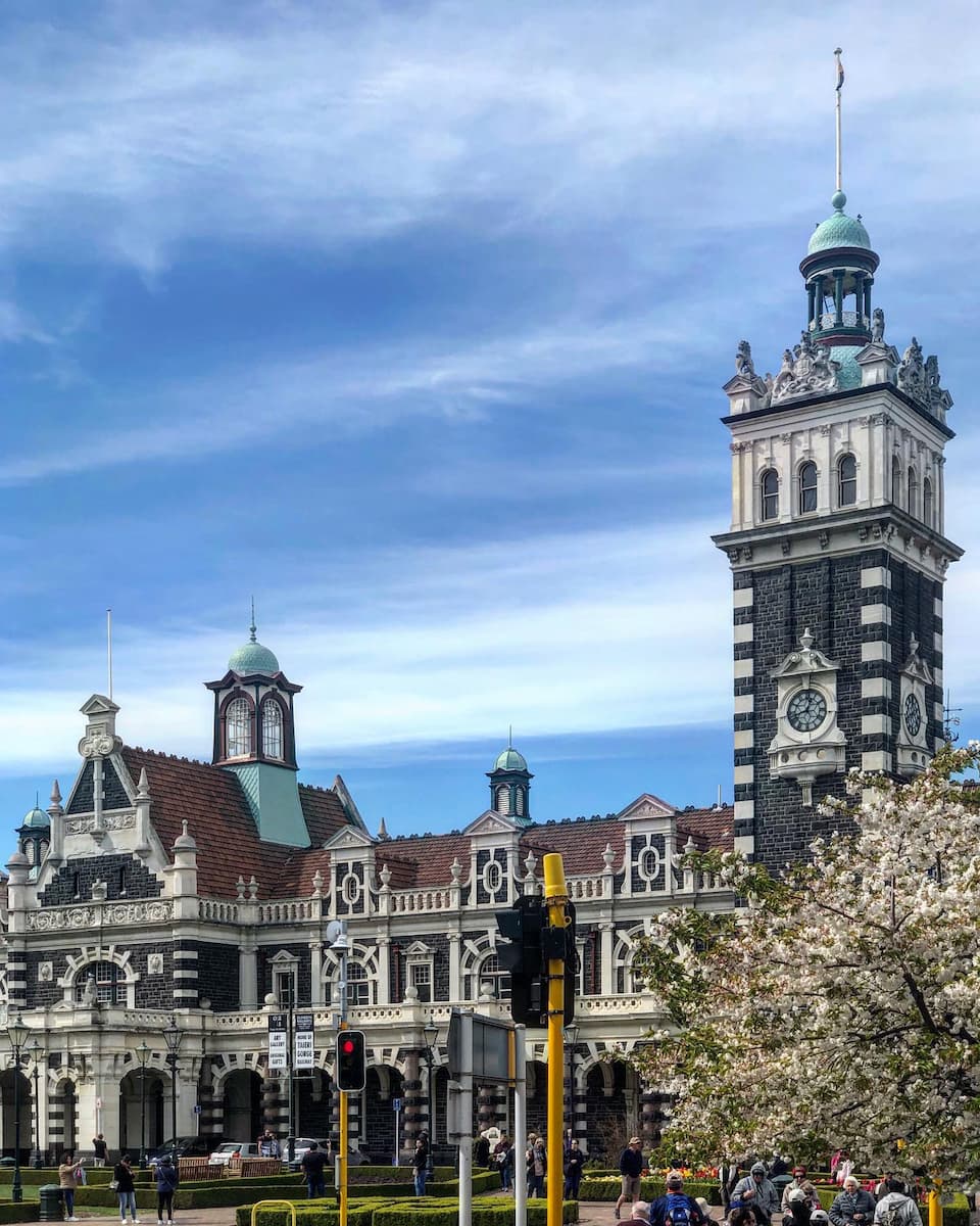 Railway Station Dunedin South island New Zealand Railway Station Dunedin South island New Zealand