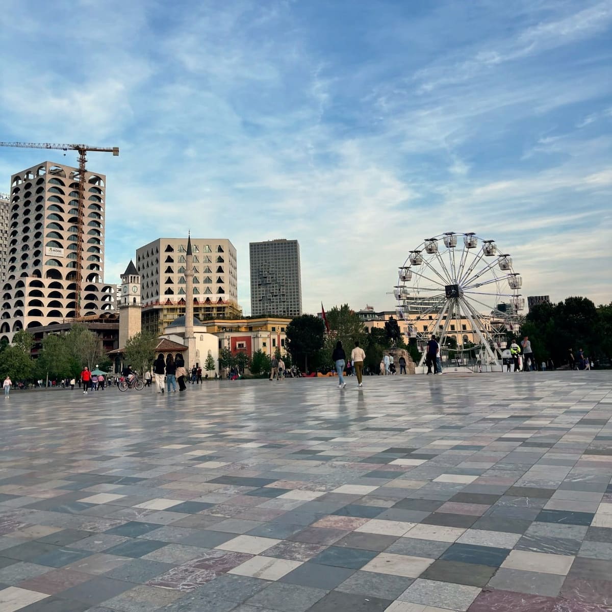 Skanderbeg Square Tirana Albania Skanderbeg Square Tirana Albania