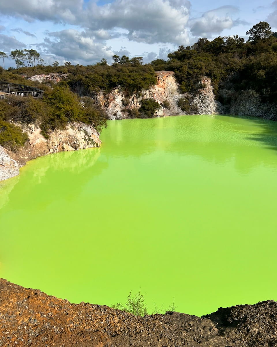 Wai-O-Tapu Rotorua North island New Zealand Wai-O-Tapu Rotorua North island New Zealand