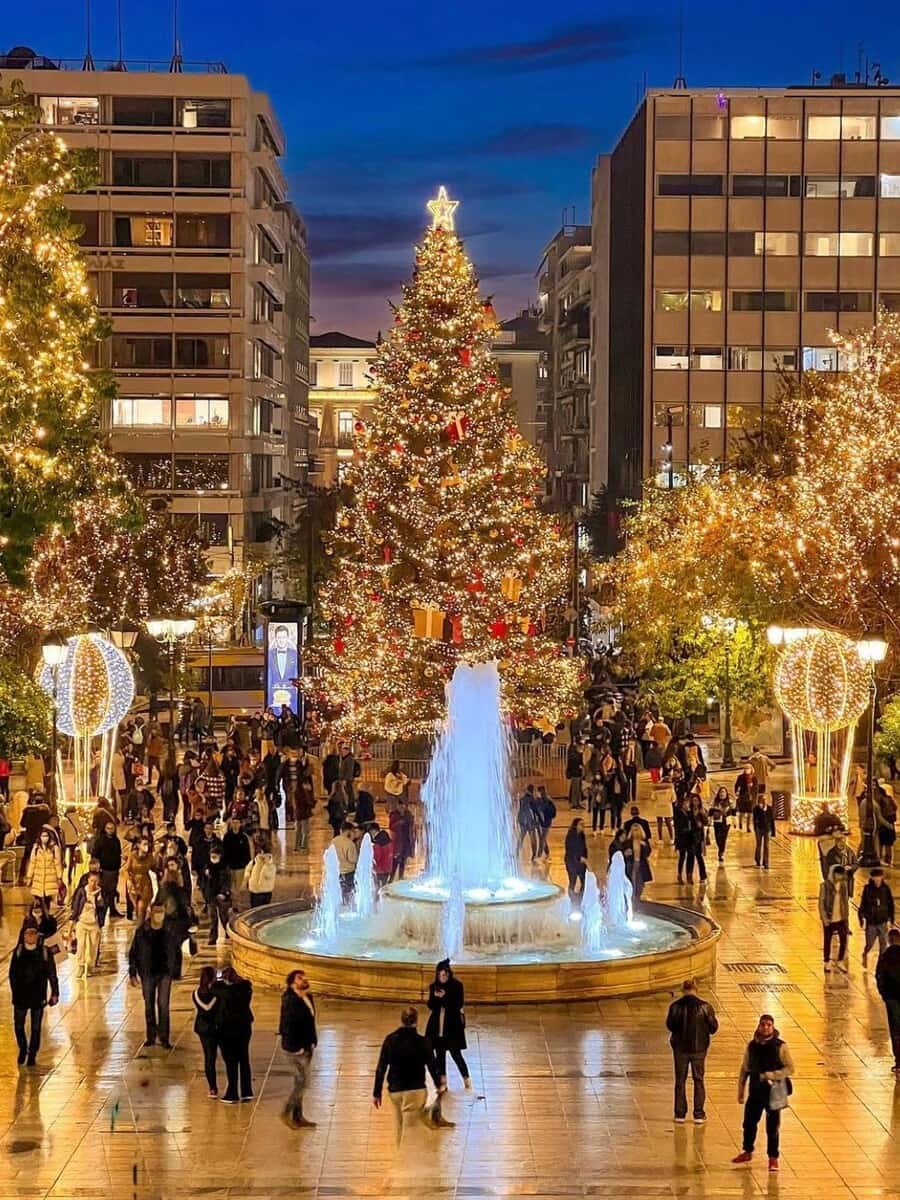 Greece in winter Greece in winter