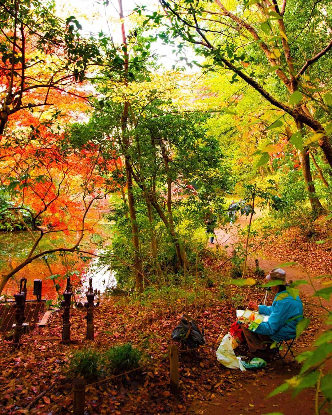 Rikugien Garden, Tokyo Rikugien Garden, Tokyo
