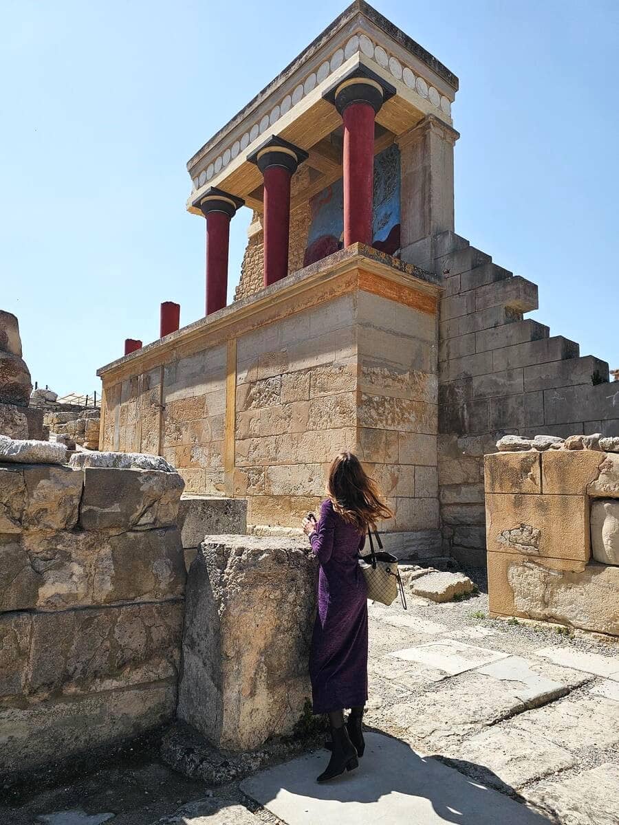 Ruins of Knossos, Grece Ruins of Knossos, Grece