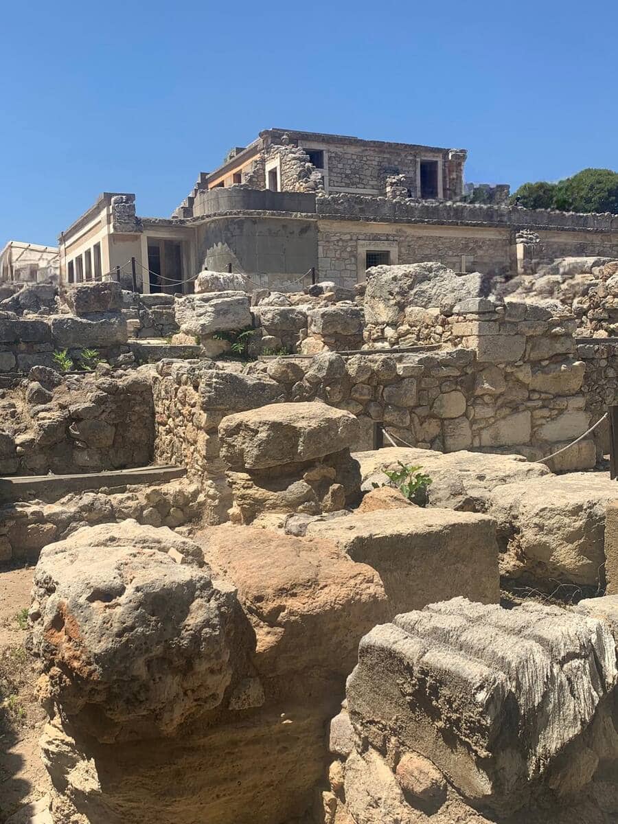 Ruins of Knossos, Grece Ruins of Knossos, Grece