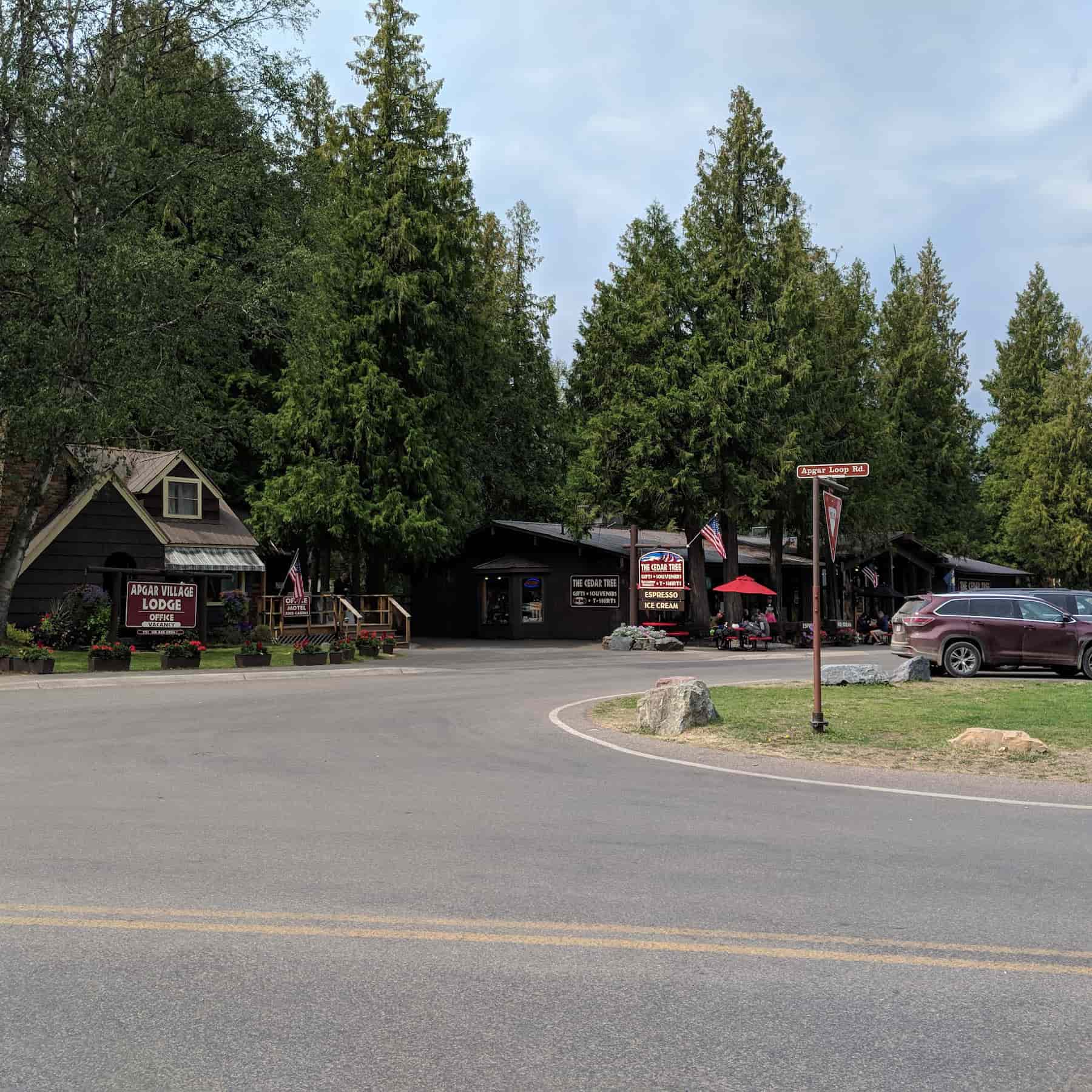 Apgar Village Glacier Park, USA Apgar Village Glacier Park, USA