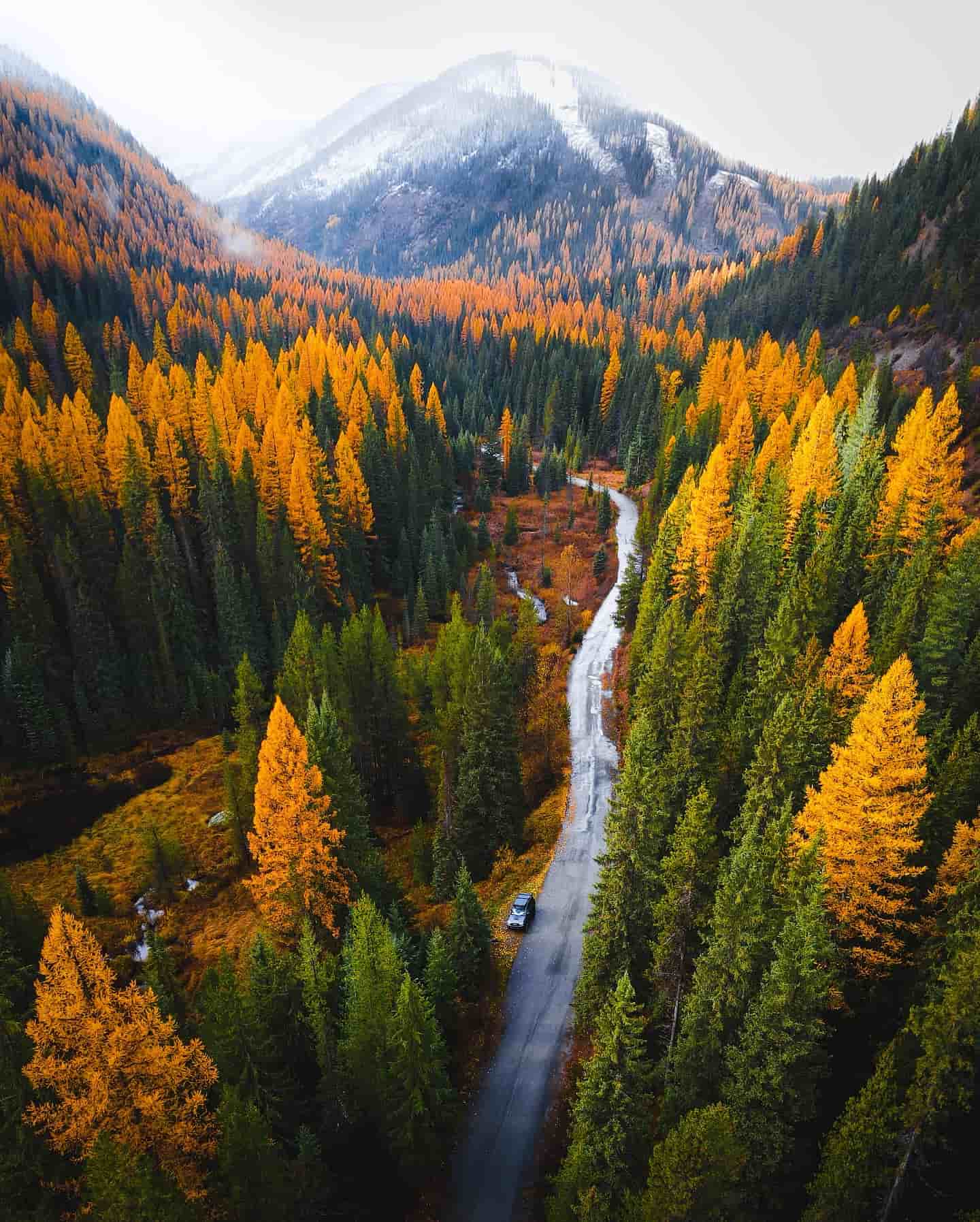 Glacier National Park Autumn, USA Glacier National Park Autumn, USA