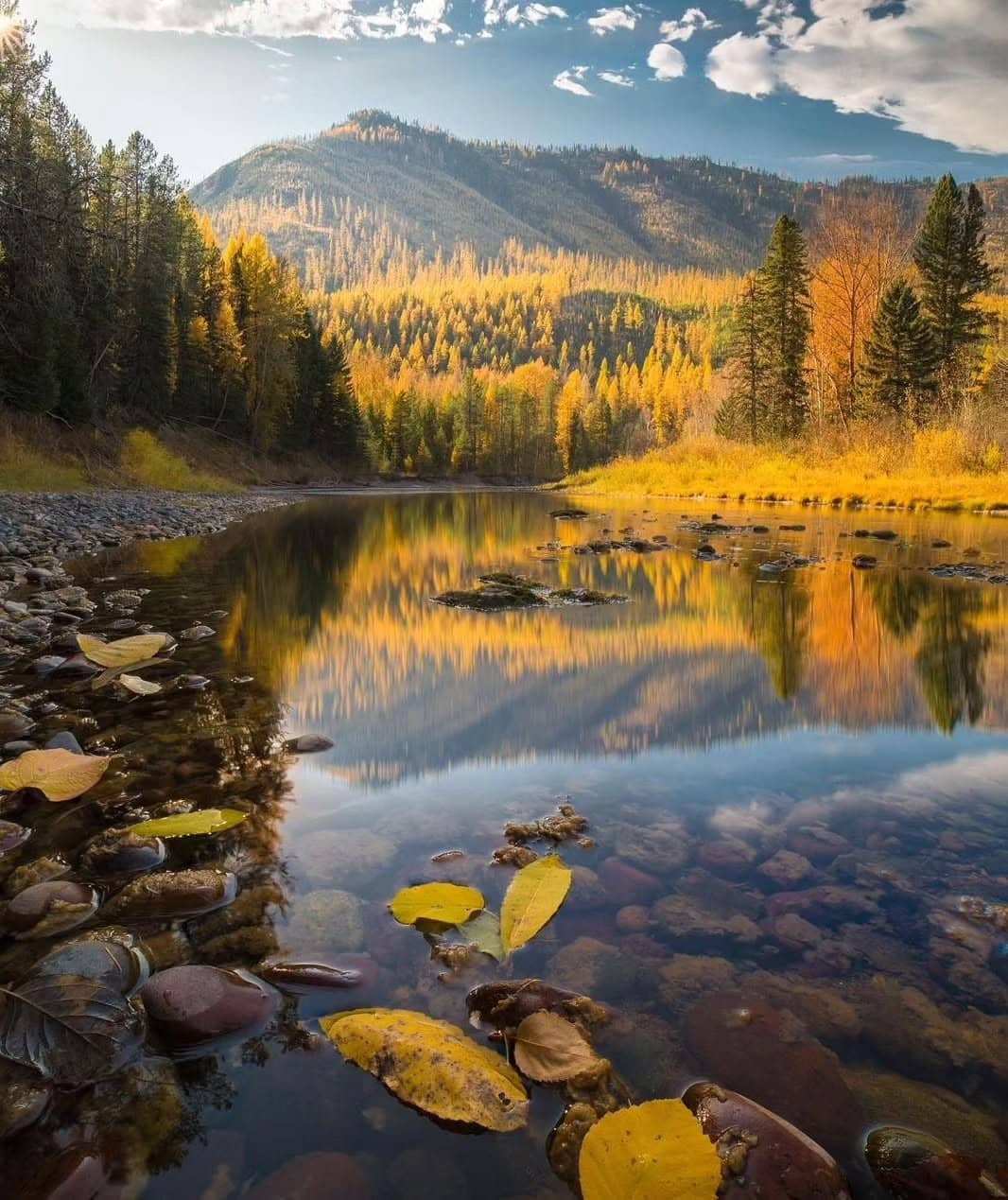 Glacier National Park Autumn, USA Glacier National Park Autumn, USA