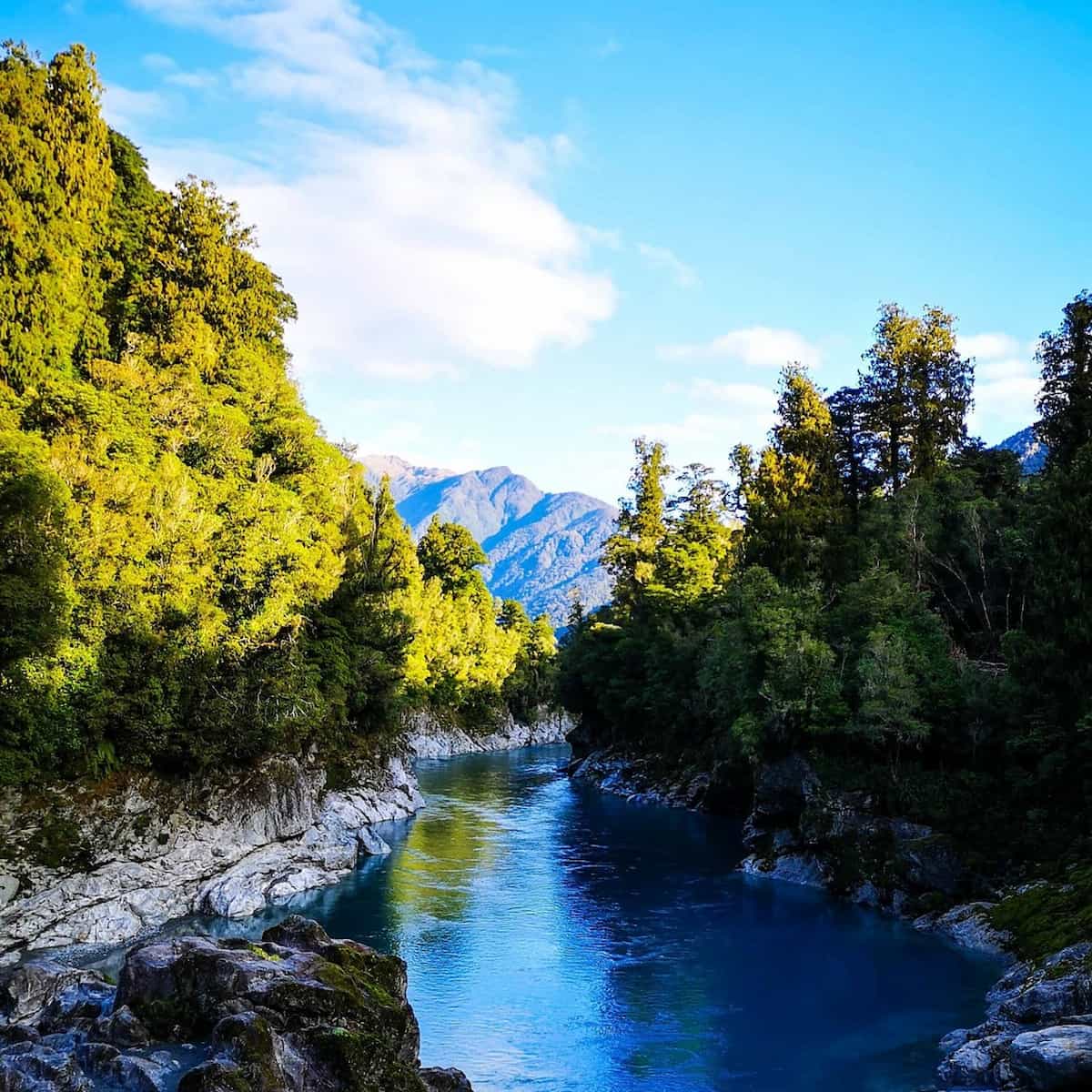 Hokitika Gorge, New Zealand Hokitika Gorge, New Zealand