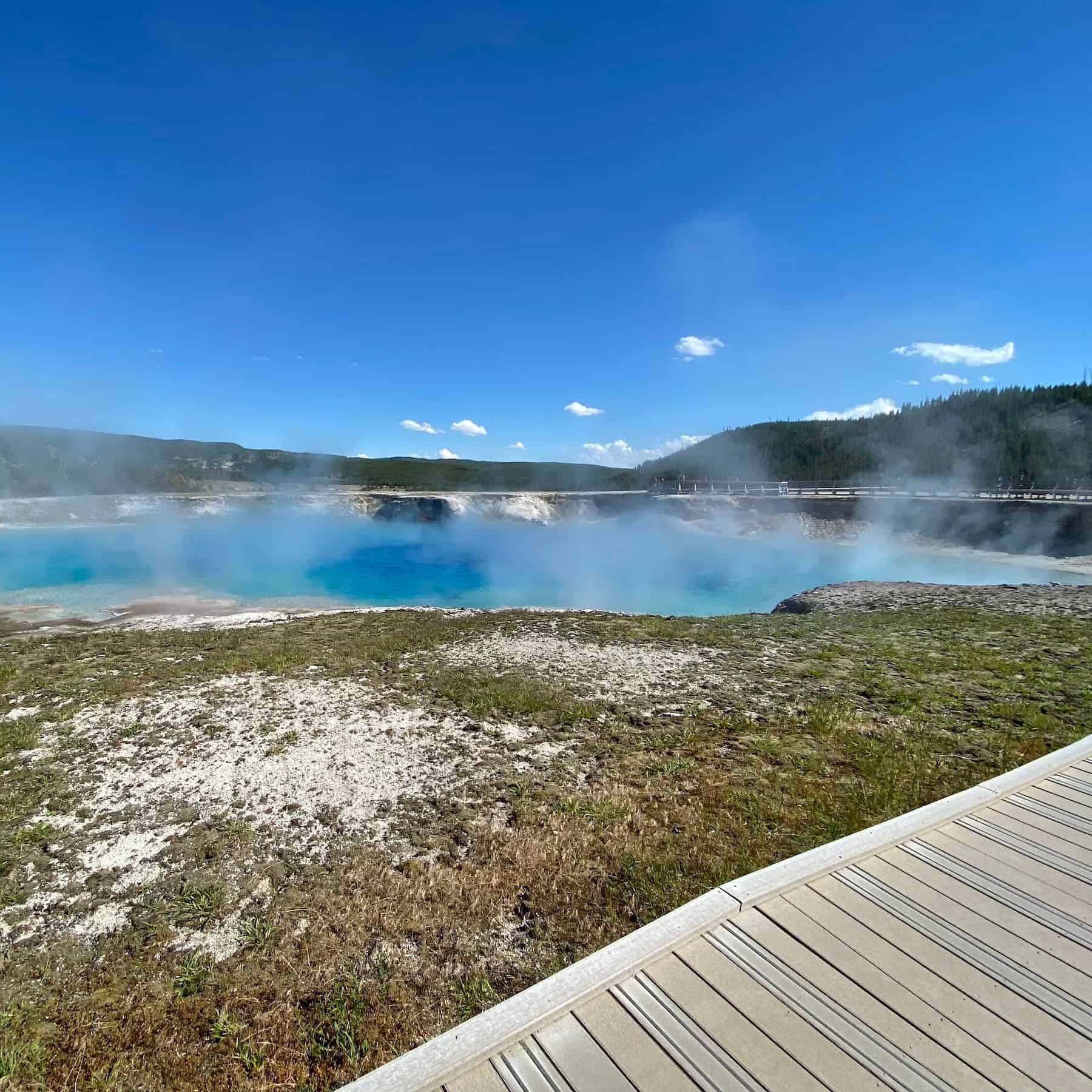 Park with Yellowstone Glacier, USA Park with Yellowstone Glacier, USA