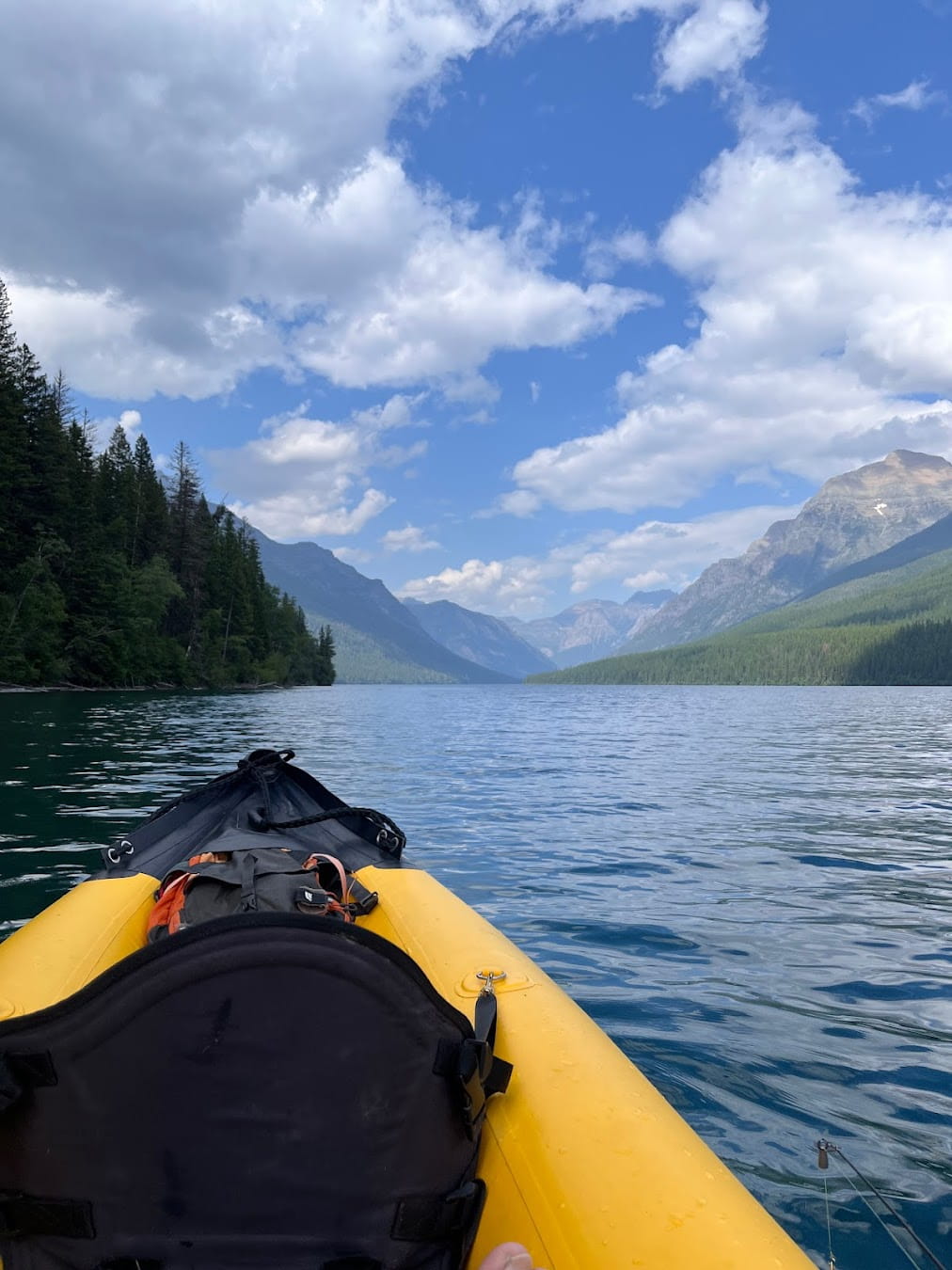 The North Fork, Bowman Lake, USA The North Fork, Bowman Lake, USA