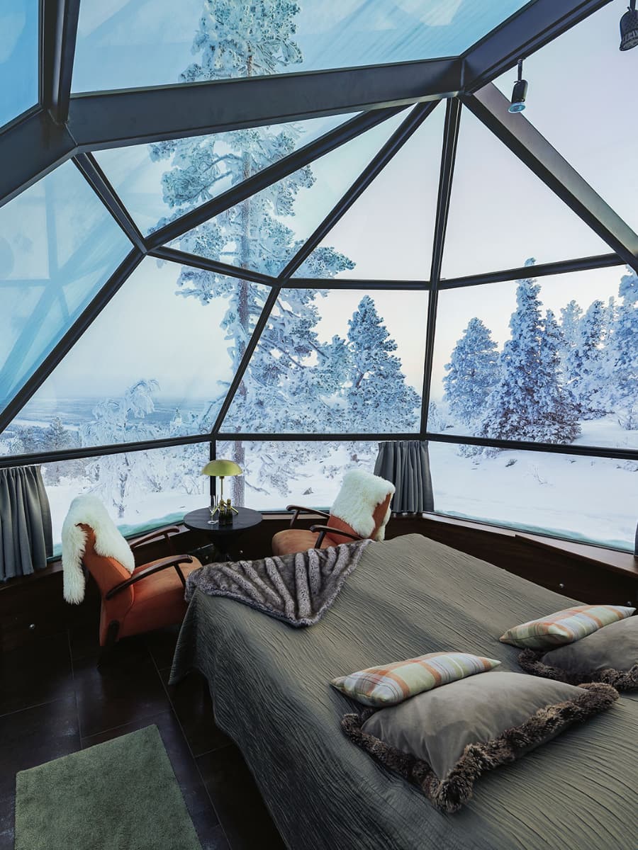 Glass Igloos, Lapland, Finland