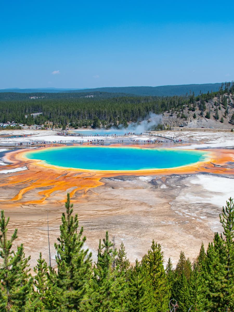 Grand Prismatic Spring, West Yellowstone Montana, Montana Grand Prismatic Spring, West Yellowstone Montana, Montana