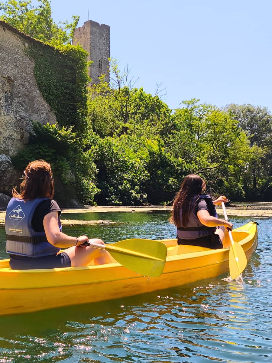 Kayak, La Barthelasse, Avignon Kayak, La Barthelasse, Avignon