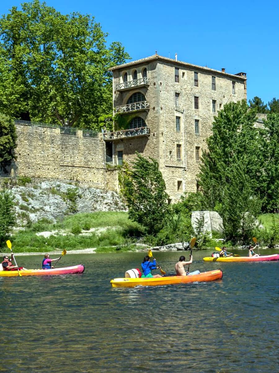 Kayak, La Barthelasse, Avignon Kayak, La Barthelasse, Avignon