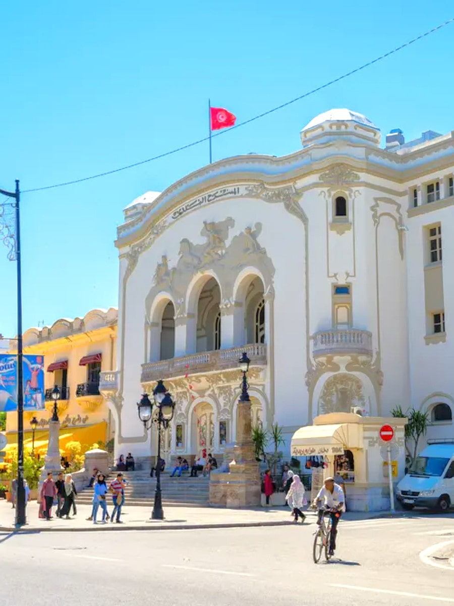 The Ville Nouvelle, Tunis The Ville Nouvelle, Tunis