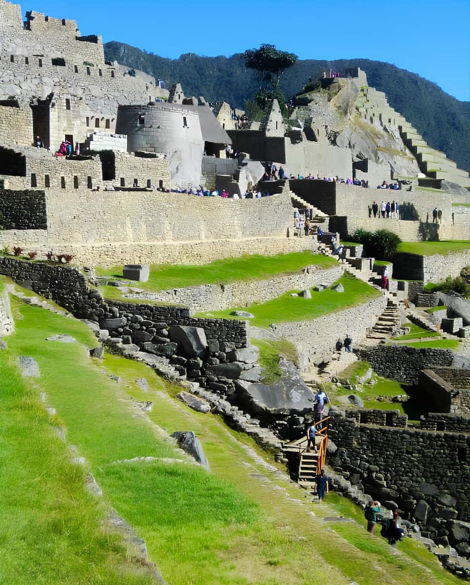 Aguas Calientes Town Center, Peru Aguas Calientes Town Center, Peru