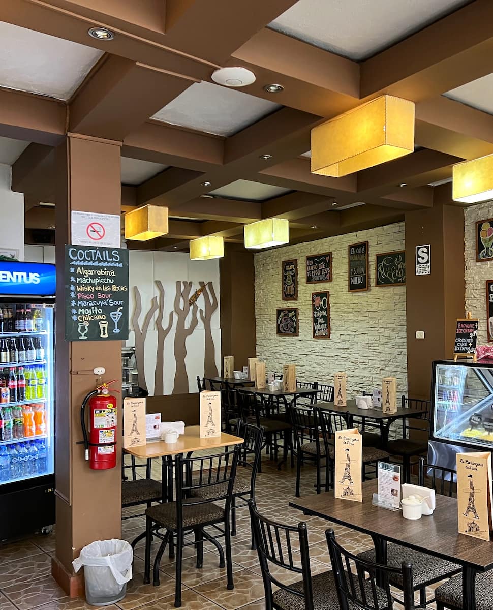 Café de Paris, Peru Café de Paris, Peru