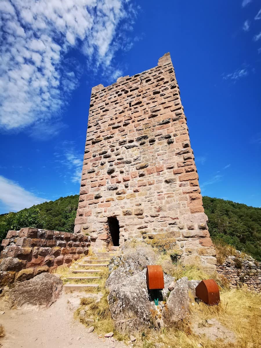 v Château de Saint-Ulrich, Alsace