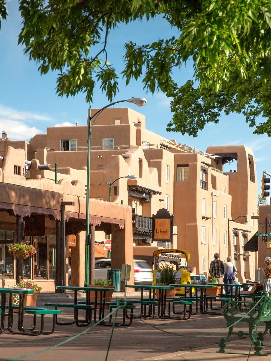 Downtown Santa Fe Plaza, Santa Fe, US Downtown Santa Fe Plaza, Santa Fe, US