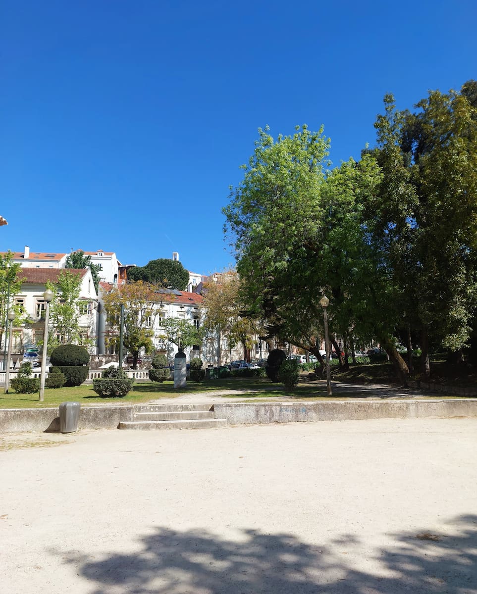 Jardim da Sereia park, Portugal Jardim da Sereia park, Portugal