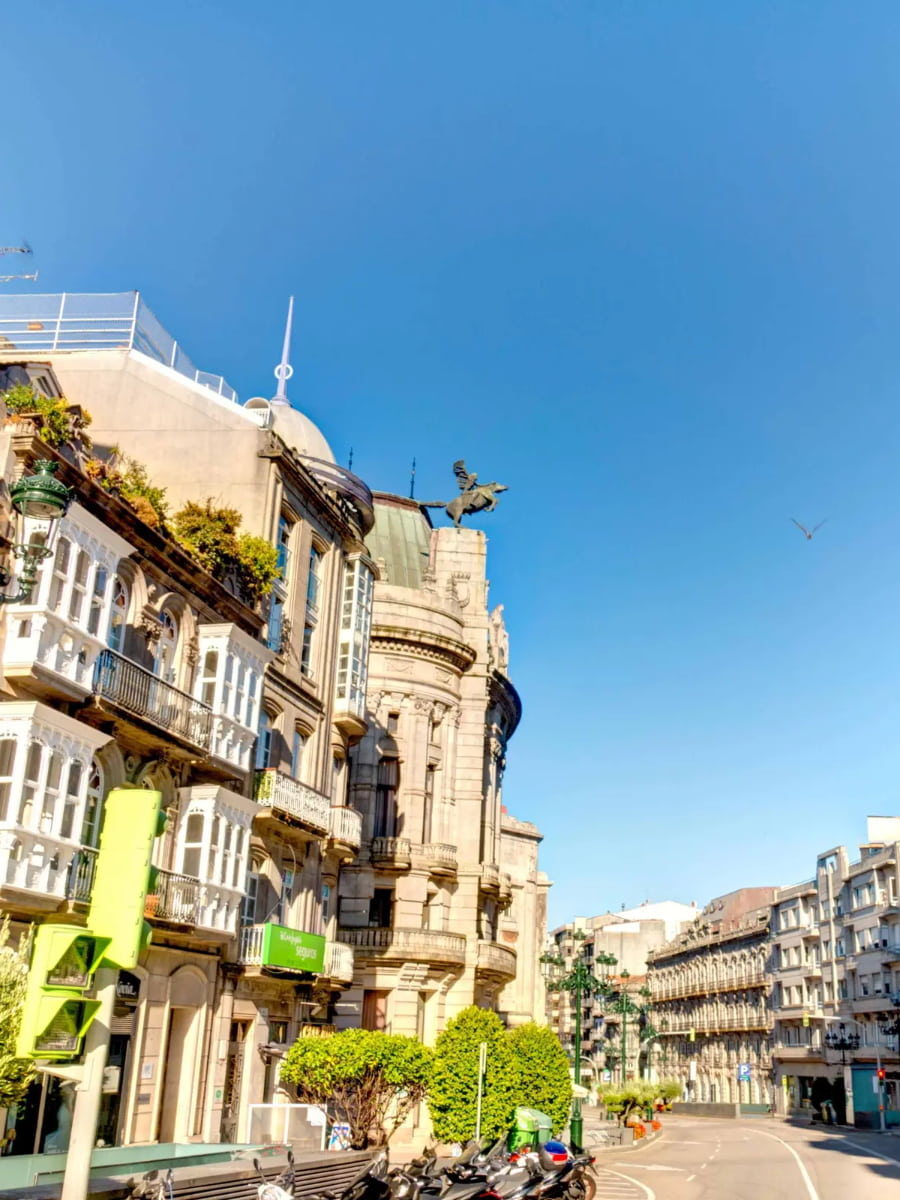 Old Town, Vigo, Spain Old Town, Vigo, Spain