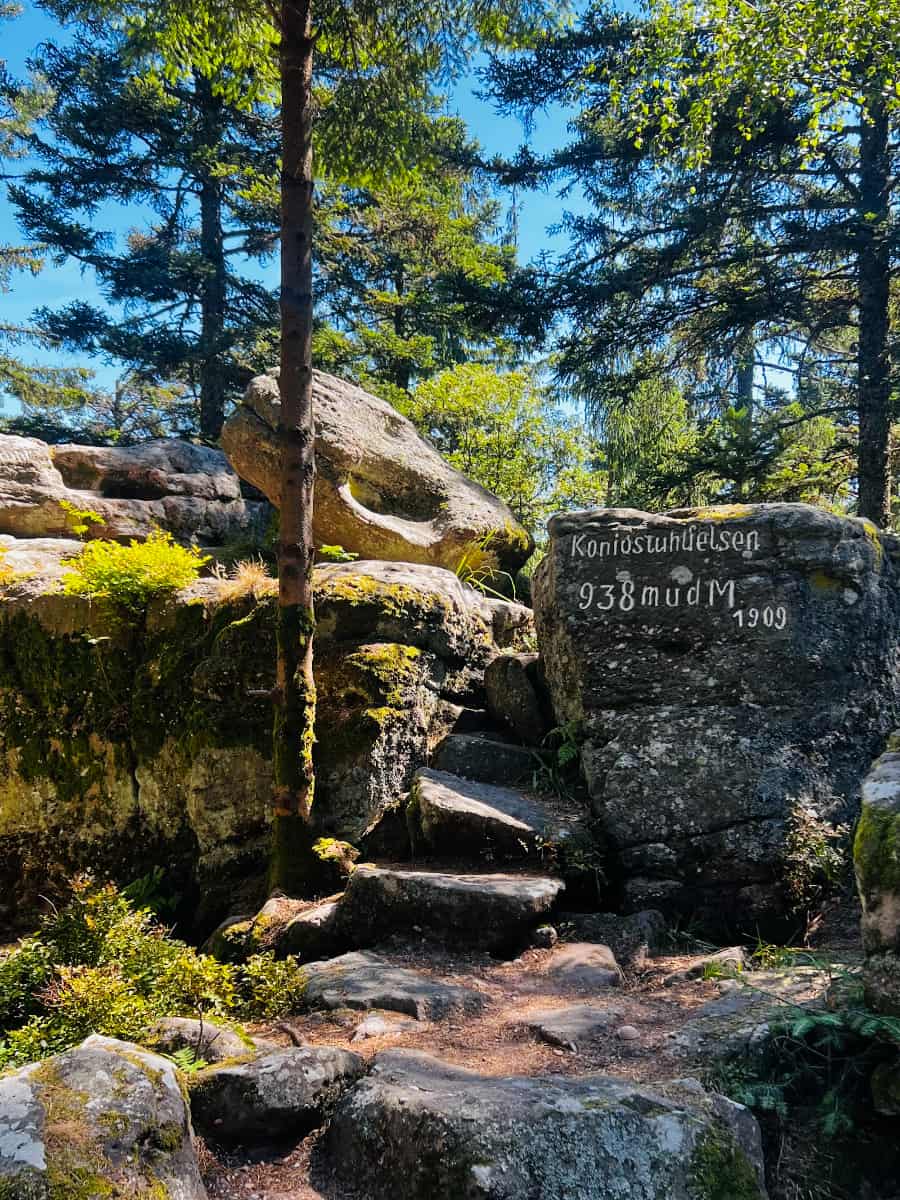 Roche du Tetras, Alsace Roche du Tetras, Alsace