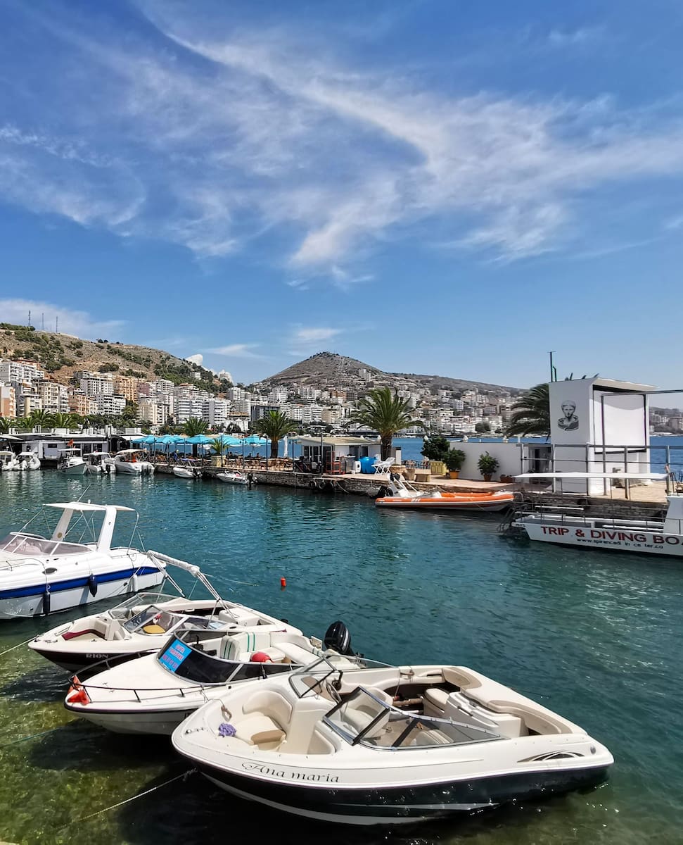 Saranda Beach, Albania Saranda Beach, Albania