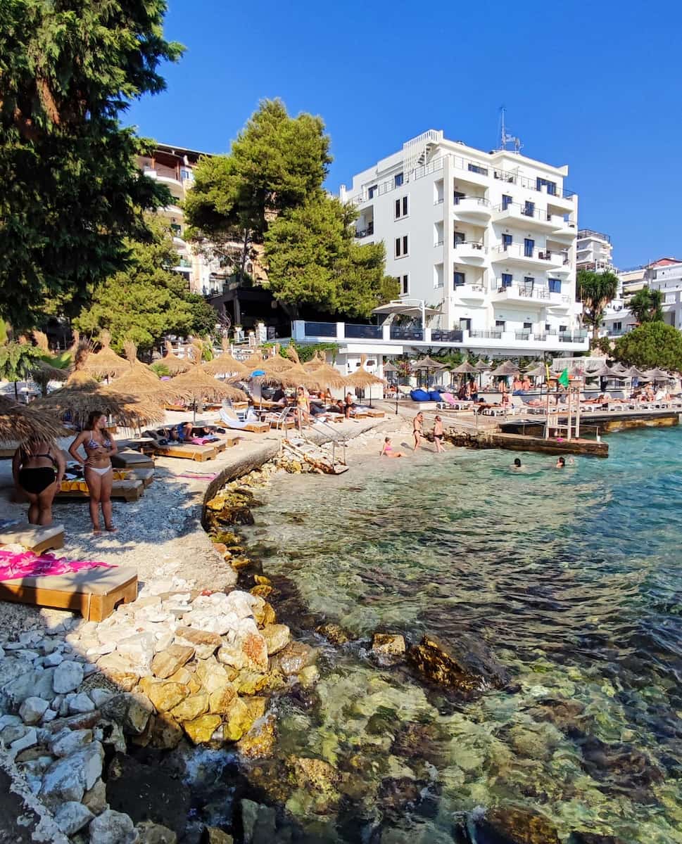 Saranda Beach, Albania Saranda Beach, Albania