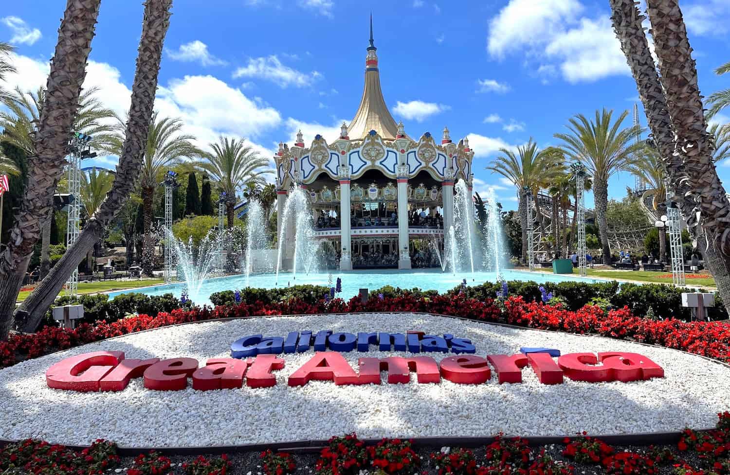 The Great America theme park, San Jose The Great America theme park, San Jose