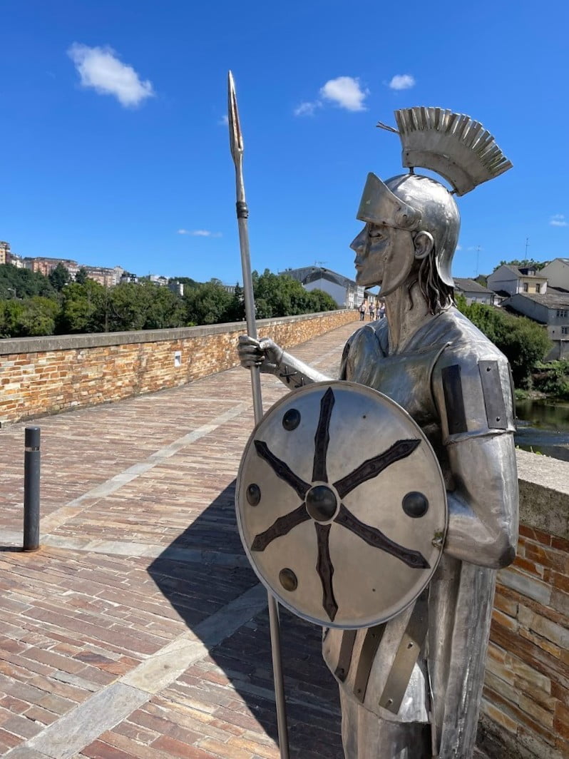The Roman Bridge, Galicia The Roman Bridge, Galicia
