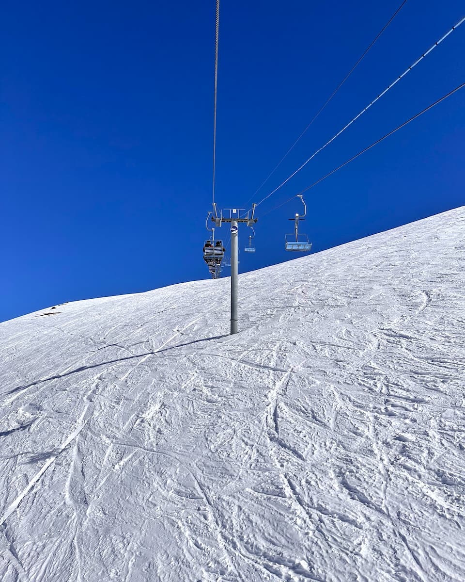 The Uppe Valley Chairlift, Valle Nevado The Uppe Valley Chairlift, Valle Nevado