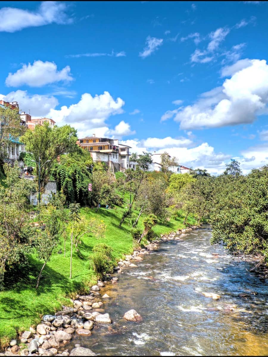 Tomebamba River, Cuenca, Ecuador Tomebamba River, Cuenca, Ecuador