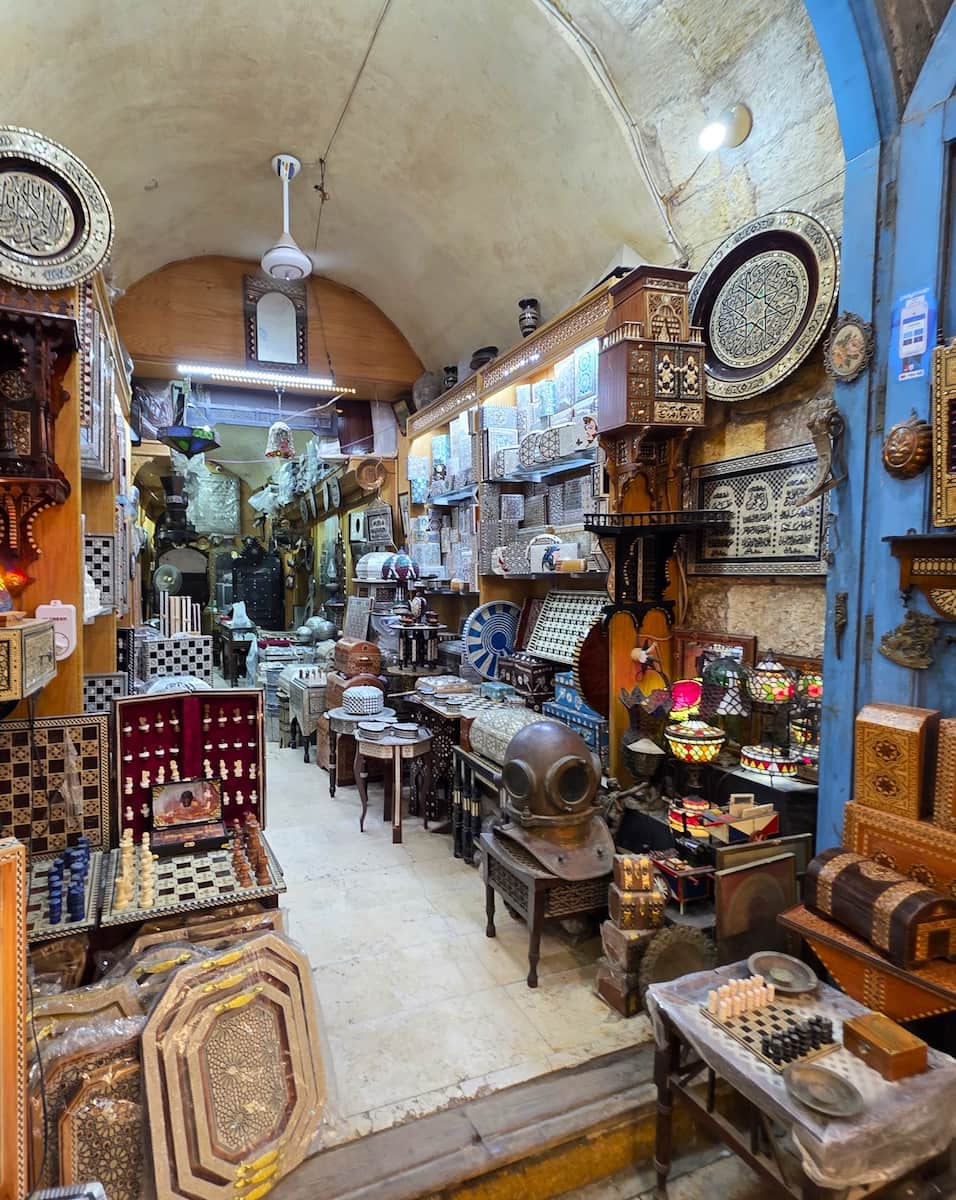 The Khan El Khalili bazaar, Egypt The Khan El Khalili bazaar, Egypt